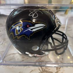 Quinn Sypniewski  Baltimore Ravens Mini Helmet. 