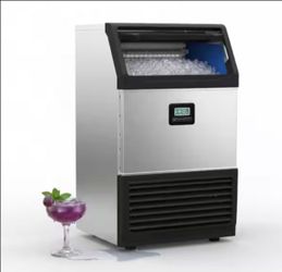25 in. 600 lbs./24H Commercial Freestanding Half/Full Size Cube Ice Machine,85 https://offerup.com/redirect/?o=bGJzLlN0b3JhZ2U=,Self-Cleaning,Stainles