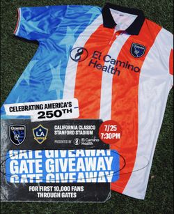 San Jose Earthquakes x Americana California Clasico 2026 Shirseys