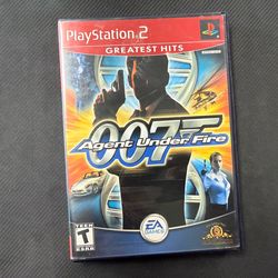 James Bond 007 Agent Under Fire PlayStation 2 PS2 Greatest Hits