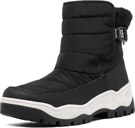 NEW SZ 10 DREAM PAIRS Women Insulated Winter Snow Boots Waterproof Warm Comfortable Faux Fur Ladies Ankle Booties Fashion Short Boot