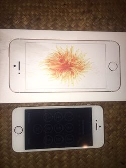 iPhone 6 SE gold