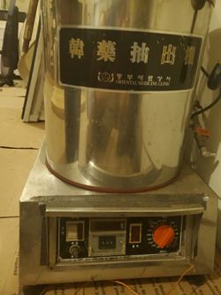 Asian herbal remedy machine, 상업용 약탕기