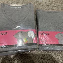 Cricut V Neck T shirt (8 woman Shirts)