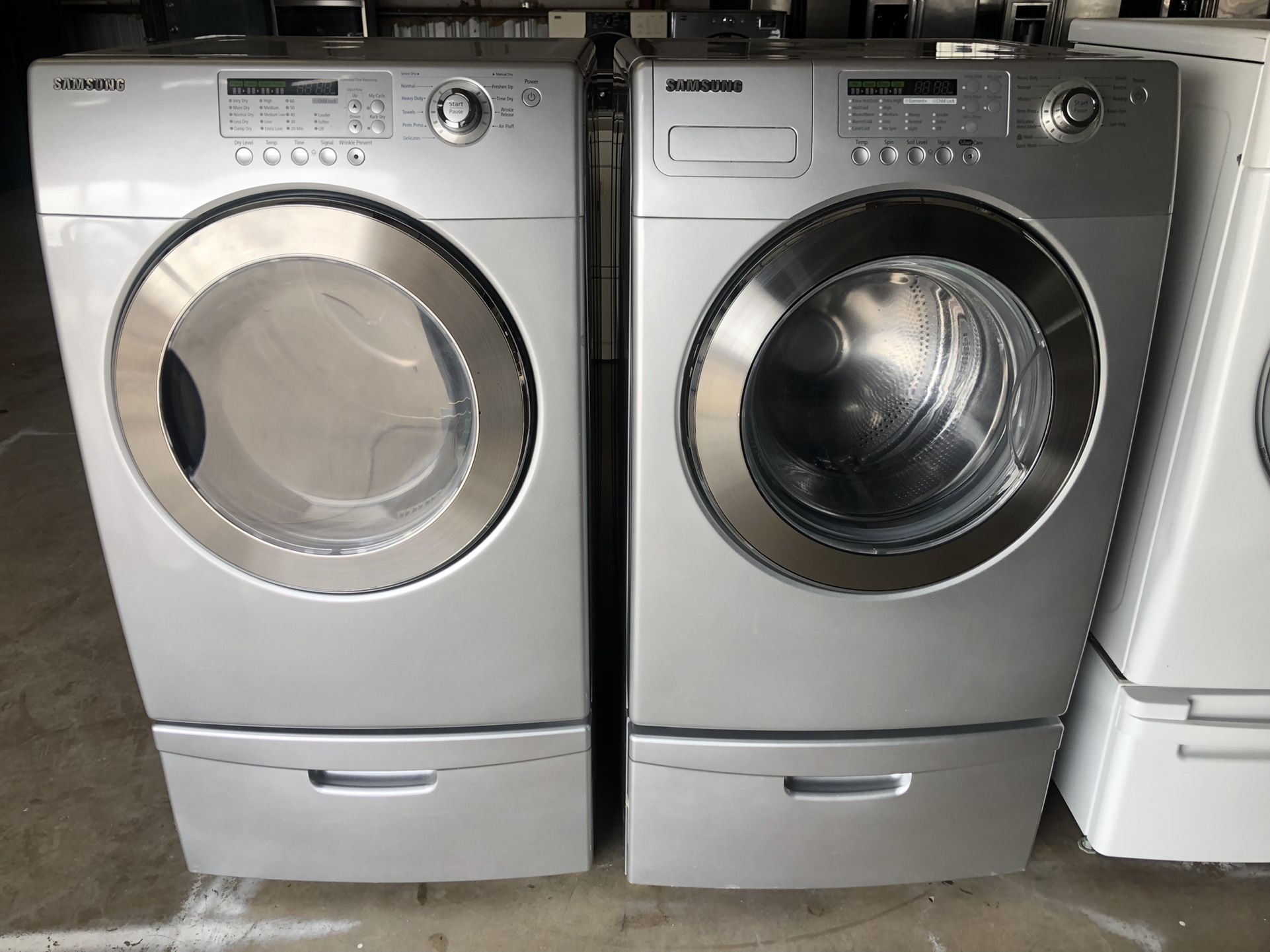 Samsung washer /Dryer 1 year warranty