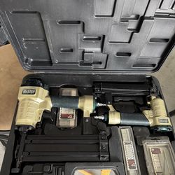Master Elite pneumatic nail gun kit.