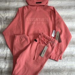 Essentials Fear Of God Hoodie And Jogger Set