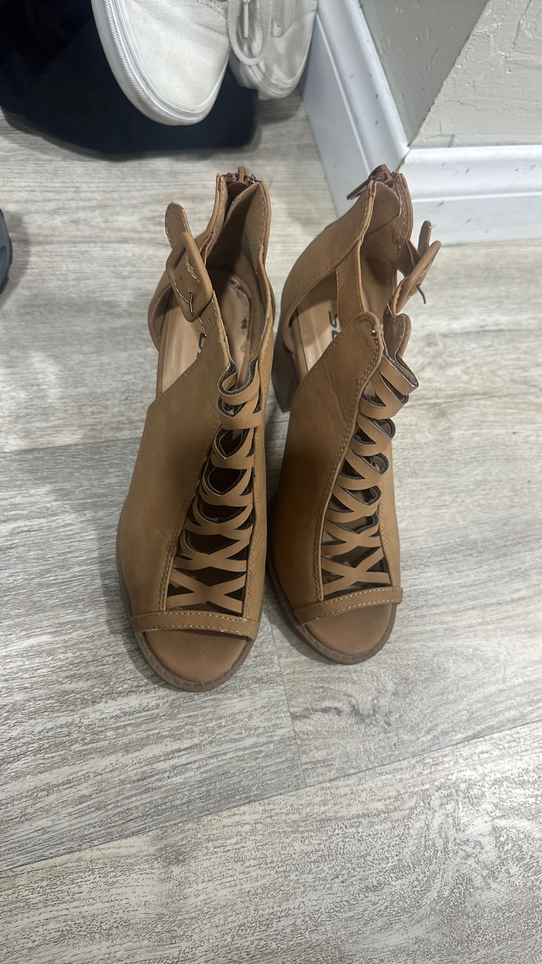 Beige Shoes