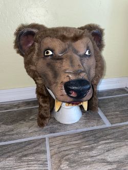 Ghoulish Productions Brown Bear Helmet Halloween Costume Cosplay