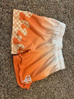Baseball lifestyle, ice cream shorts, ￼orange creamsickle, youth, XL