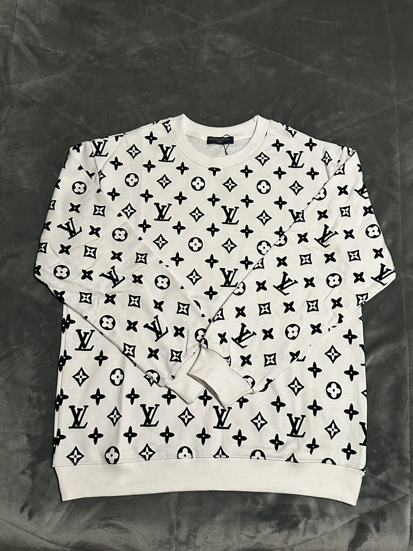 Classic Print Louis Vuitton Sweater 