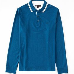 Michael Kors Greenwich Long Sleeve Polo Shirt