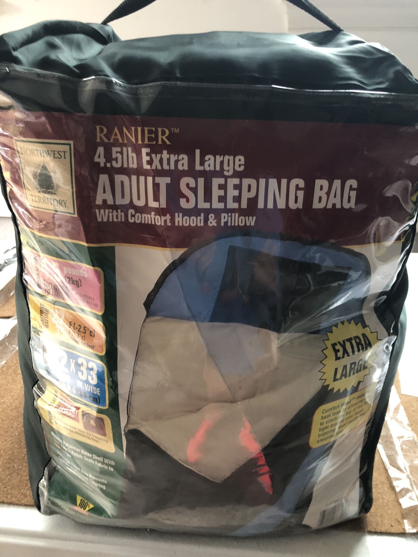 Extra Large Adult Sleeping Bag