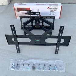 (NEW) $45 Large TV Wall Mount for 37-75 Inches, Full Motion Swivel Tilt VESA 600x400mm, Max 110 lbs