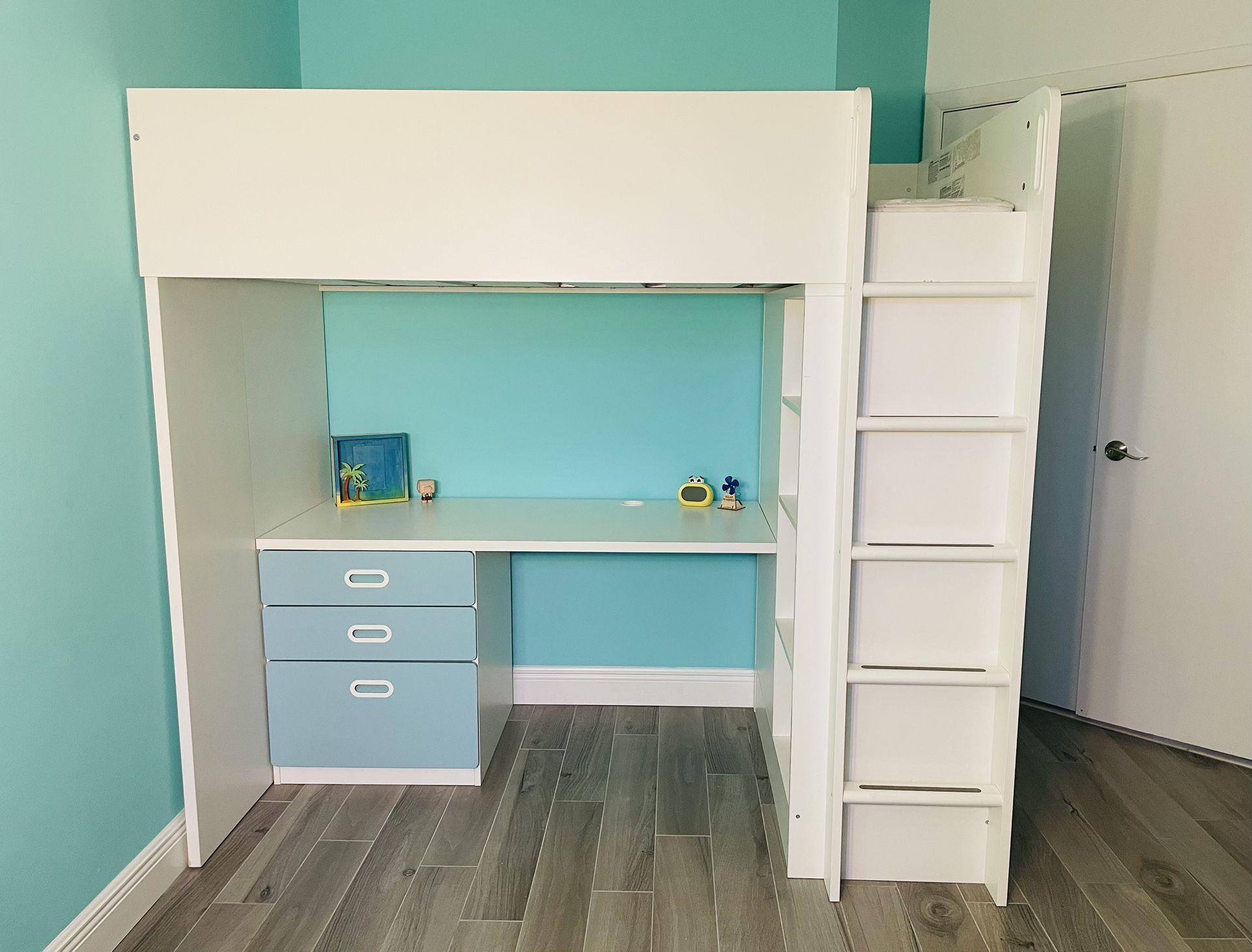 IKEA Småstad Bunk Bed Twin Size Blue