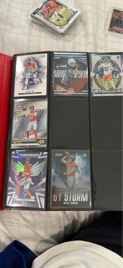 Broncos Binder Collection Football Cards
