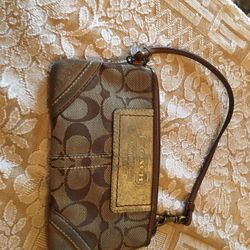 Coach Wristlet