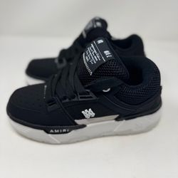 Amiri MA-1 Low-Top Sneakers Black White