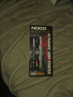Noco boost plus jump starter