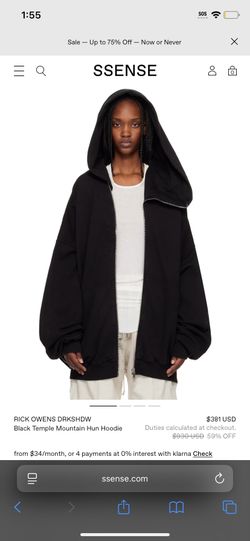 DRKSHDW MOUNTAIN HOODIE