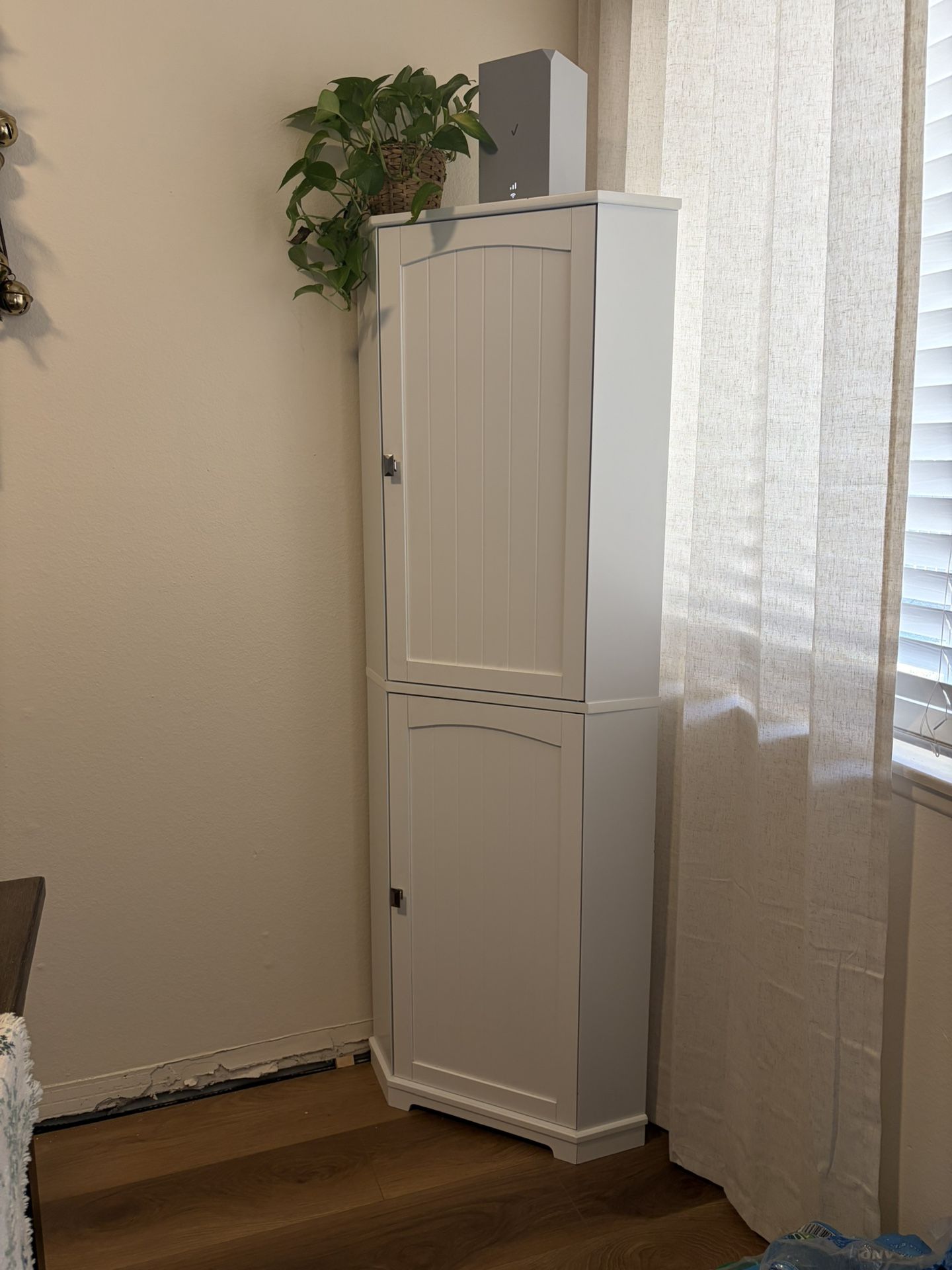 Corner Pantry Shelf Or Bathroom