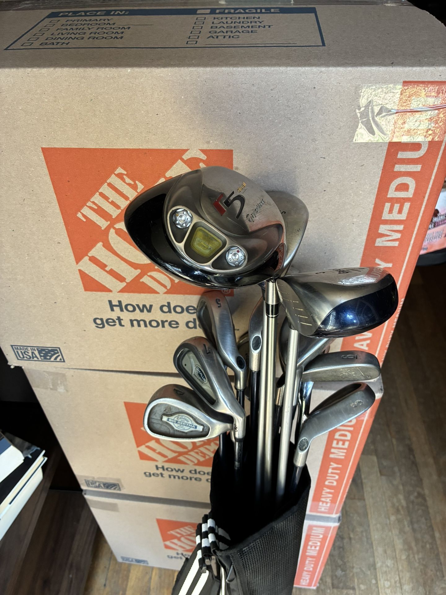 Assorted Golf Clubs