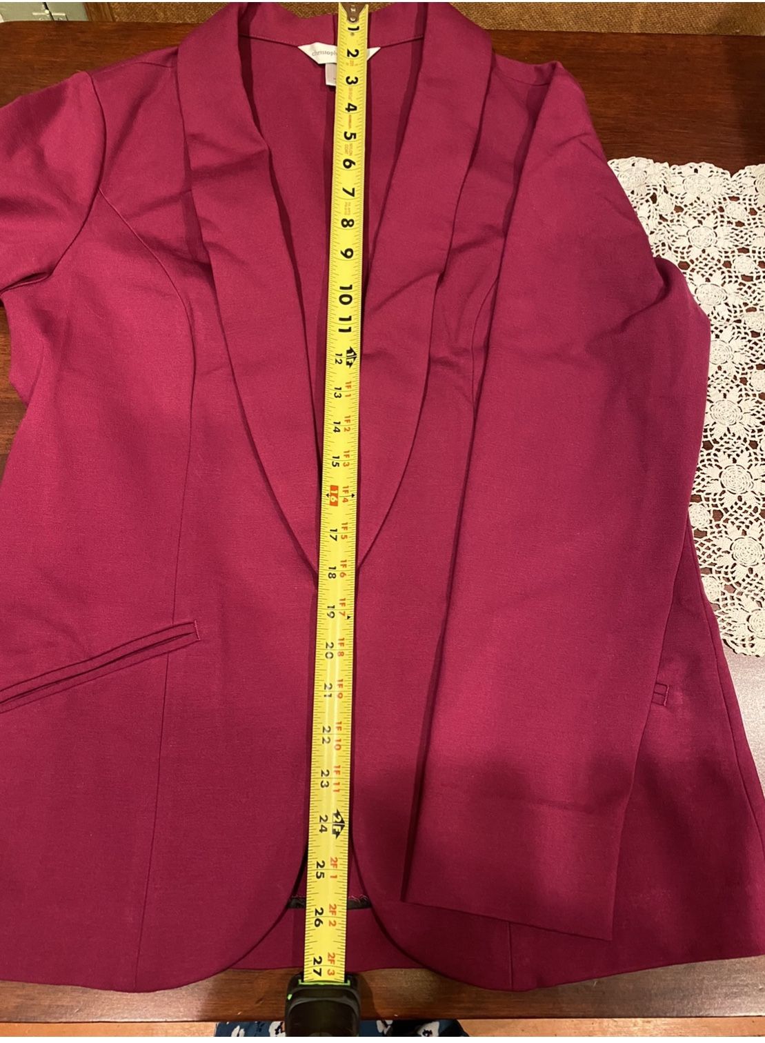 Womens Blazer Jacket Christopher & Banks