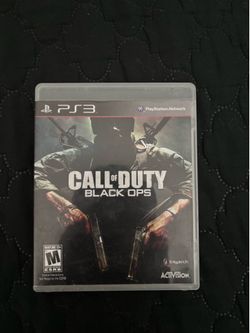 Call of duty PS3 game