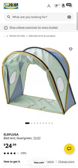 IKEA kid beds tent canopy