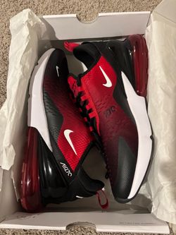 Nike Air Max 270 Red and Black Sneakers