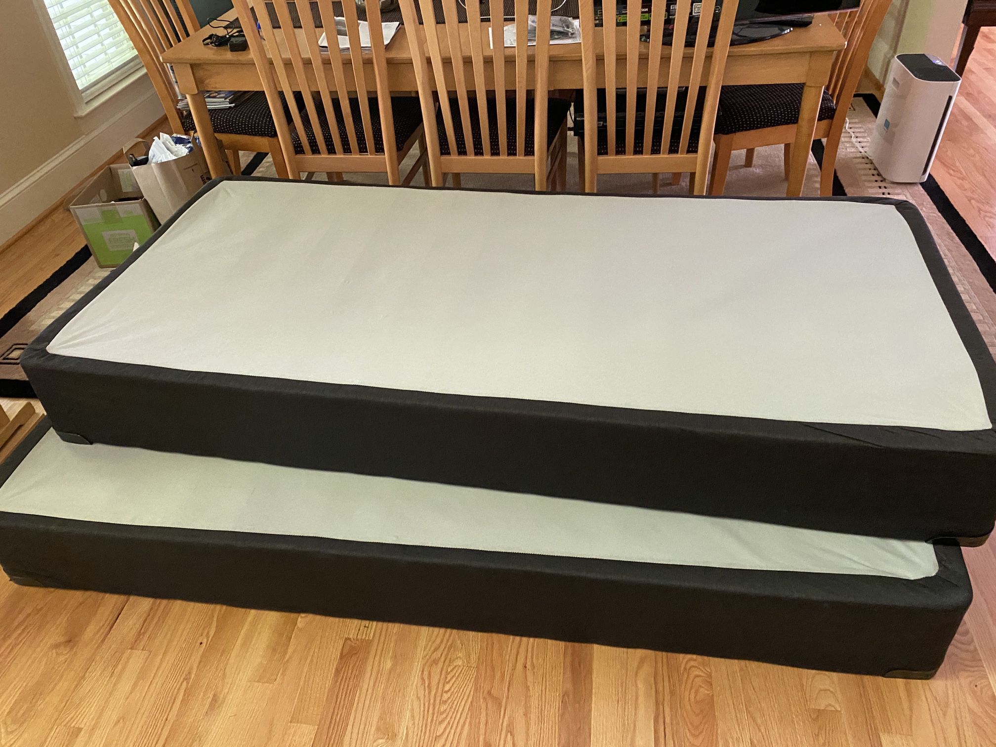 King Bed Size (2x Long Twin) Mattress Support Boxes
