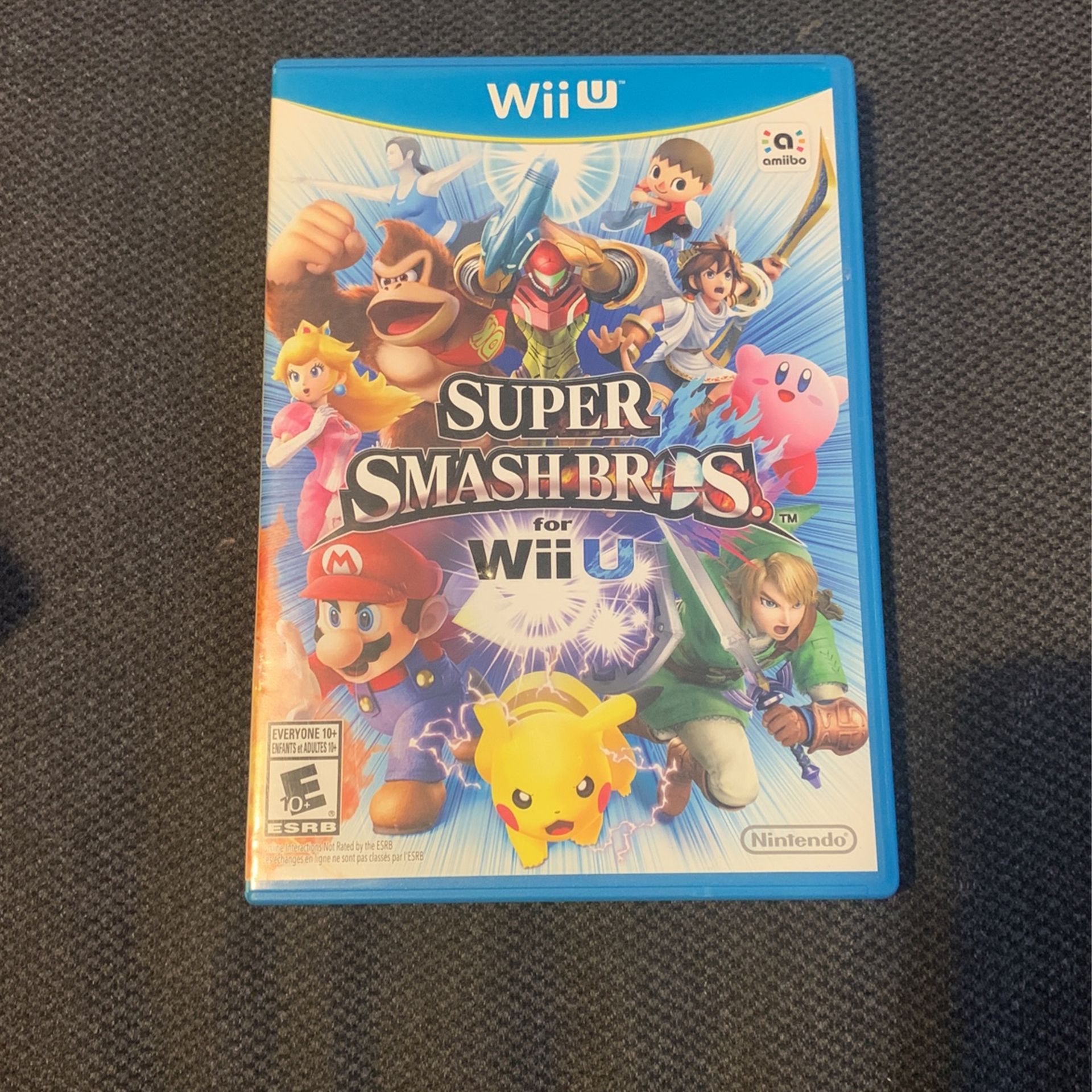 Nintendo Wii U SUPER SMASH BROS 