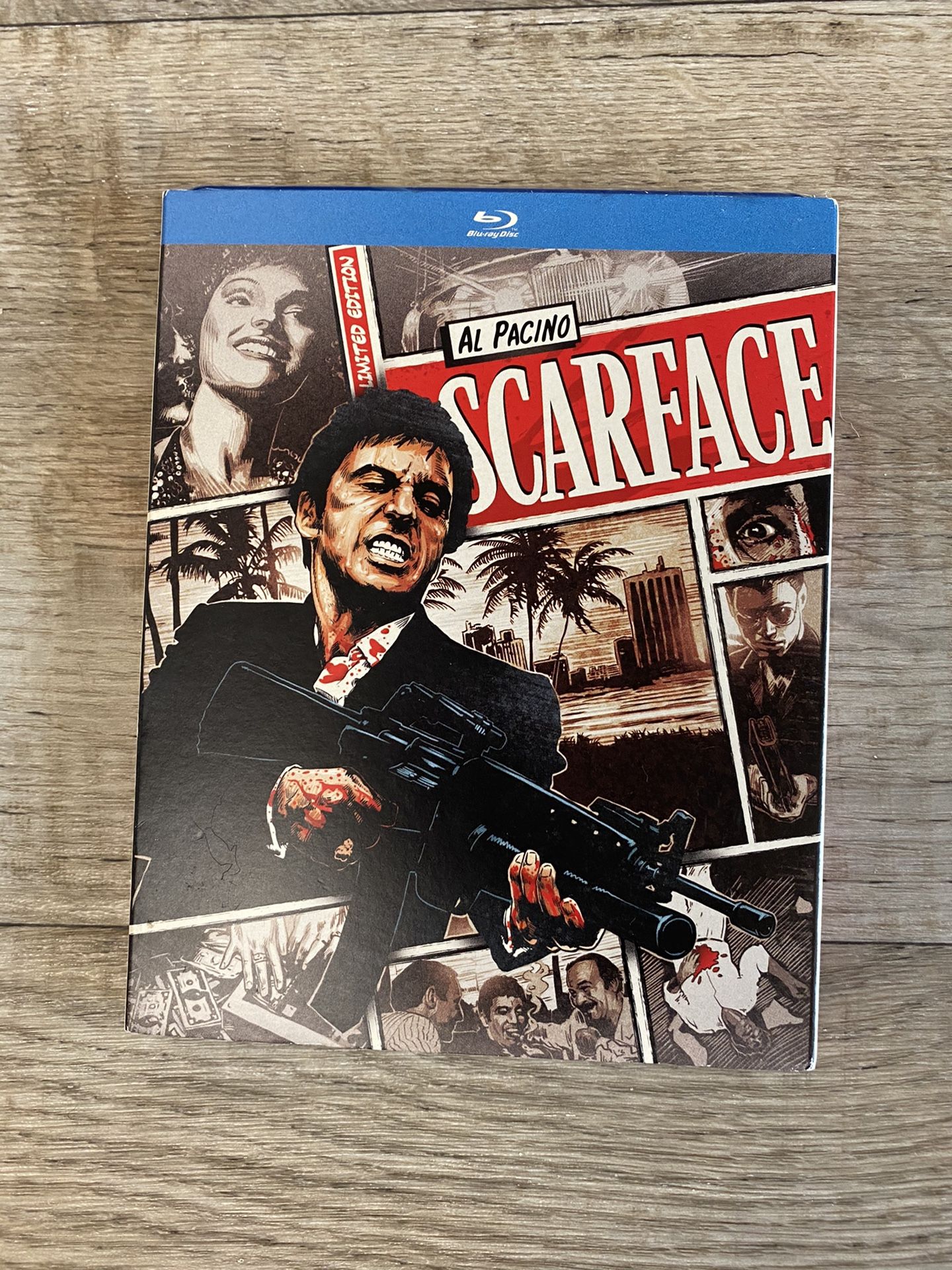 Scarface Al Pacino Blu Ray Disc