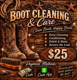 Boot cleanings