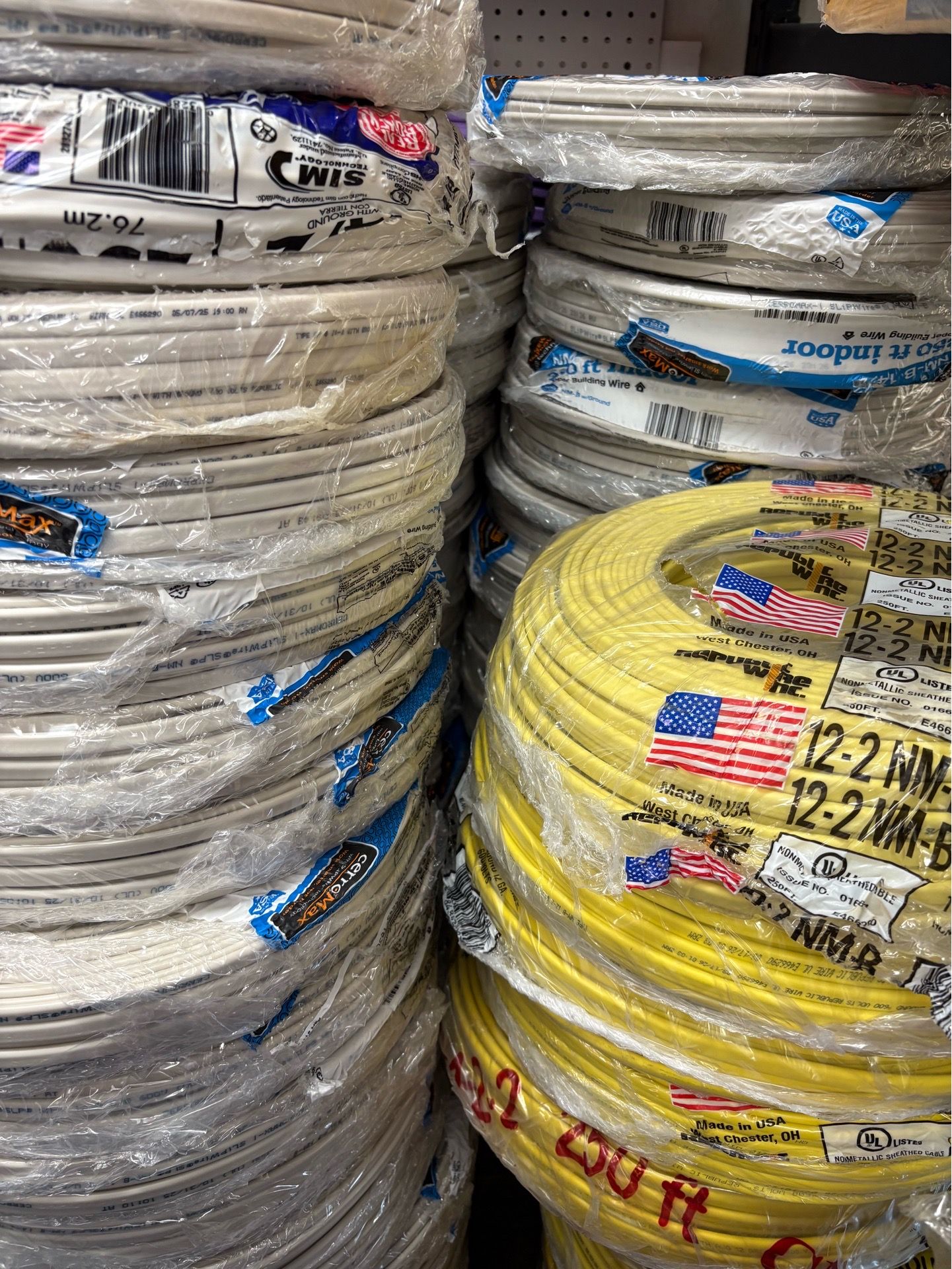 New Romex wire 14/2 $100 12/2 $120 for Sale in Los Angeles, CA - OfferUp