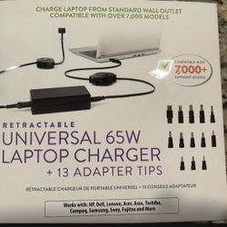 Universal charger - several attachments 