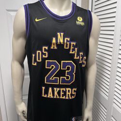 LeBron James #23 Los Angeles Lakers  City Edition Swingman Jersey 2024