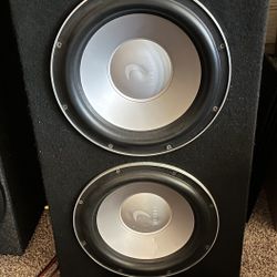 Diamond Audio 2-12 In Big Box W/Rockford Amp - $500