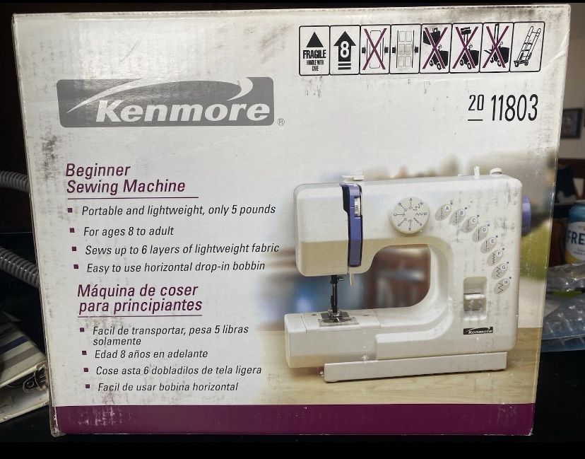 Kenmore Portable Beginners Sewing Machine 