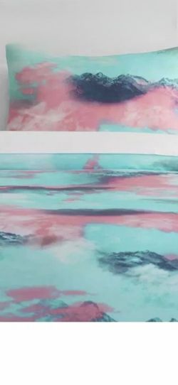 Duvet Cover Twin Pillowcase Standard “Skies” By Ivivva Pottery Barn Kids Teens