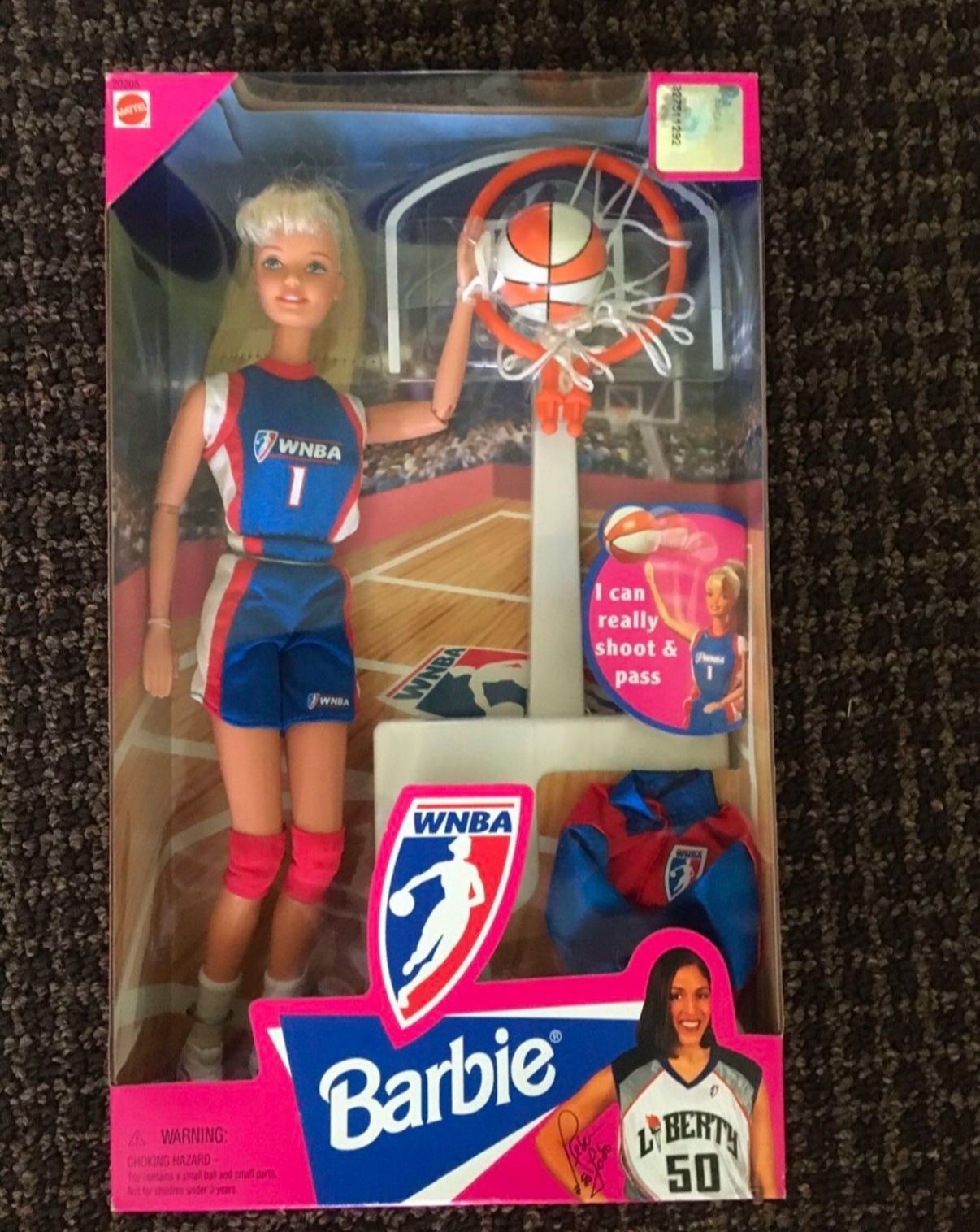 New WNBA Barbie In Unopened Box