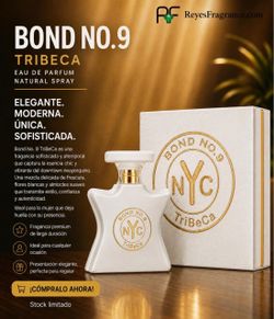 : Perfume Bond No. 9 TriBeCa 100ml – ¡Nuevo y Sellado! 💎