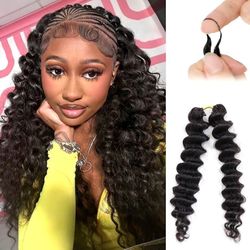 Deep Wave Crochet Hair(brand new)