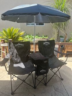 Jack Daniel’s Chair and umbrella set