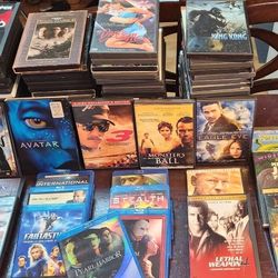 Over 100 DVD MOVIES