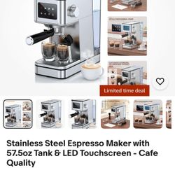 Touch Screen Espresso Maker