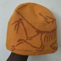 Orange Arcteryx Beanie