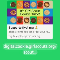 Girls Scott Cookies For Sell 
