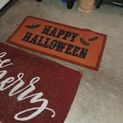 Free Holiday Door Mats