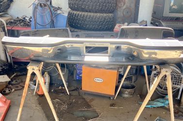 Chevy Silverado rear bumper and brackets